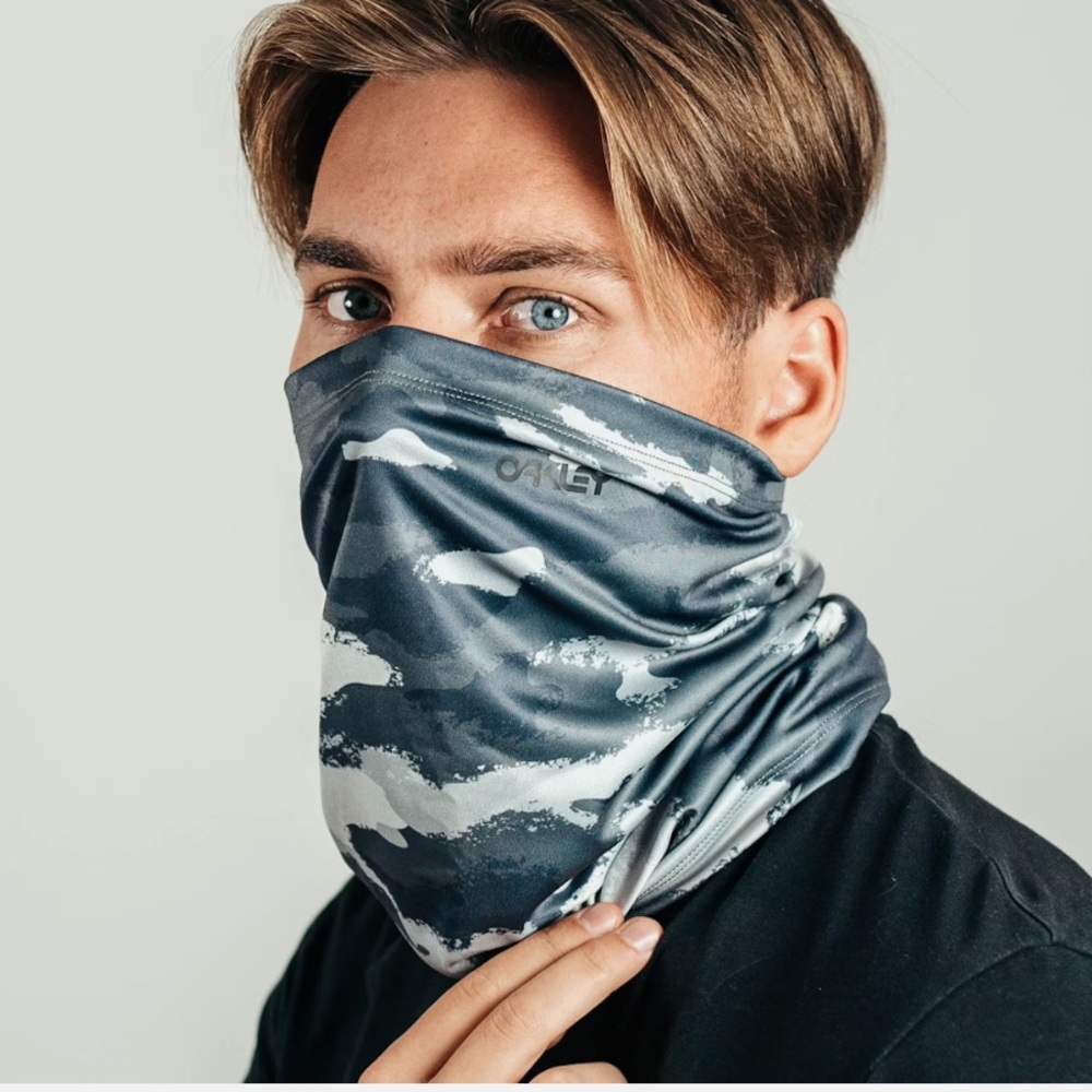 Oakley - Neck Gaiter - Gray Camo
